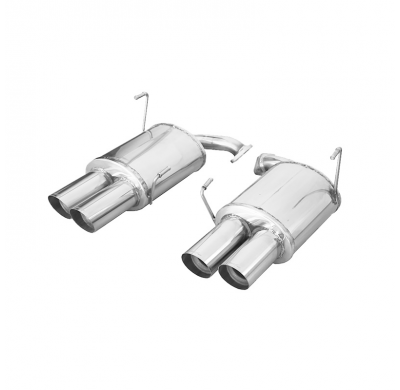 Escape trasero deportivo 2X90 RACING Salida Izq. + Dcha. SUBARU IMPREZA 4WD 2.5 T WRX-STI MY15 (300cv) 2014- CON homologacio