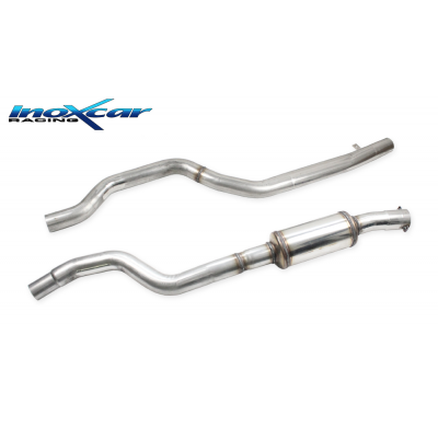 Tubo central con silenciador  BMW F21 serie 1 118I 1.5 (136cv)  2015-2019 Inoxcar PENDIENTE DE HOMOLOGACION