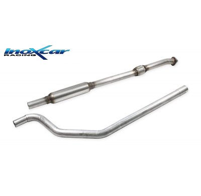 Tubo central con silenciador ALFA ROMEO MITO 1.4i (79cv) 2008-2012 Tubo Ø 50 PENDIENTE de Homologacion Europea Inoxcar