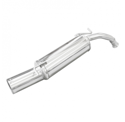 Escape trasero deportivo 1X102 TOYOTA YARIS 1.5 TS Turbo (105CV) 2003-2005 SIN homologacion Inoxcar
