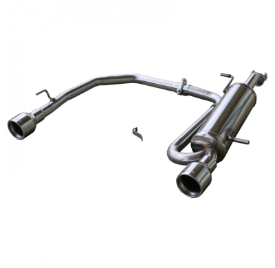 Silenciador trasero deportivo  duplex 1X102 CITROEN C3 1.4 HDI (70CV-92CV) 2001-2008 Ø 50 CON Homologacion Europea Inoxcar