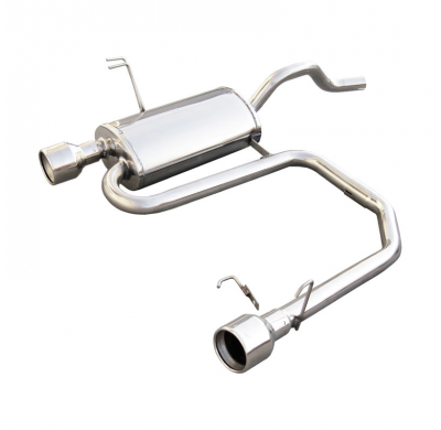 Silenciador trasero deportivo  duplex 1X102 FIAT PUNTO (Type 188) 1.2 16V SPORTING (80CV) 1999-2003 Ø 42 CON Homologacion Europe