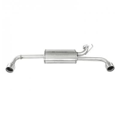 Silenciador trasero deportivo  duplex 1X102 LANCIA DELTA (Type 831) 2.0 TURBO INTEGRALE 8V / 16V 1989-1991 CON Homologacion Euro