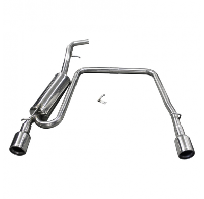 Silenciador trasero deportivo  duplex 1X102 VOLKSWAGEN GOLF 4 1.6 16V (105CV) 1997-2003 Ø 45 CON Homologacion Europea Inoxcar