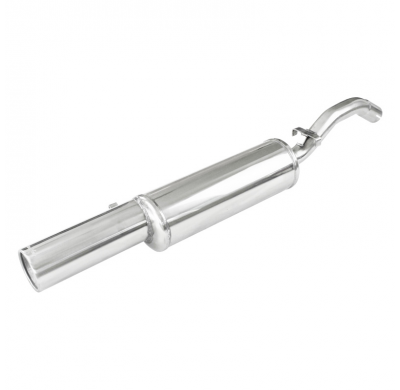 Escape trasero deportivo 1X102 VOLKSWAGEN GOLF 2 1.8 GTI (112CV) 1983-1988 CON Homologacion Europea Inoxcar
