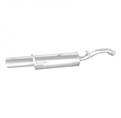 Escape trasero deportivo 1X120X80 VOLKSWAGEN GOLF 2 1.8 GTI (112CV) 1983-1988 CON Homologacion Europea Inoxcar