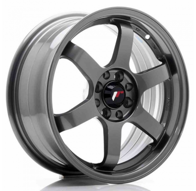LLANTA JR Wheels JR3 16x7 ET40 4x100/114 Gun Metal JAPAN RACING