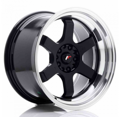 LLANTA JR Wheels JR12 18x10 ET20 5x114/120 Gloss Black JAPAN RACING