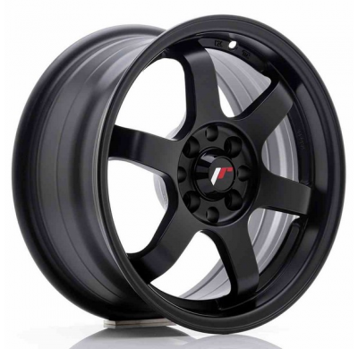LLANTA JR Wheels JR3 15x7 ET25 4x100/108 Matt Black JAPAN RACING