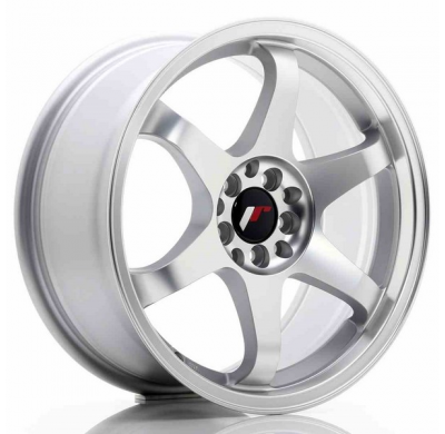Llanta Jr Wheels Jr3 17x8 Et35 5x100/114 Matt Silver Machined Face Japan Racing