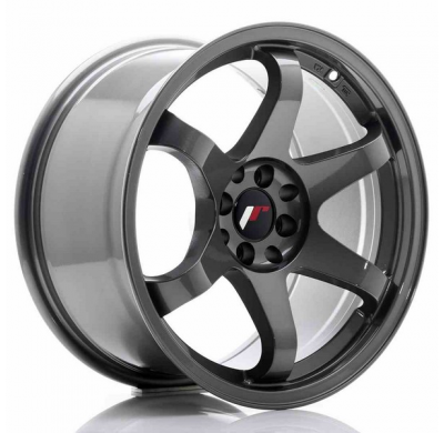 LLANTA JR Wheels JR3 17x9 ET20 4x100/114 Gun Metal JAPAN RACING