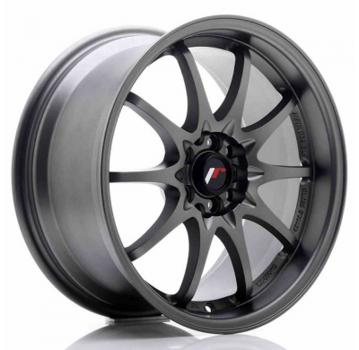 LLANTA JR Wheels JR5 17x8,5 ET35 5x100/114,3 Matt Gun Metal JAPAN RACING