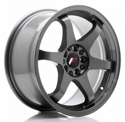 Llanta Jr Wheels Jr3 17x8 Et25 4x100/108 Gun Metal Japan Racing