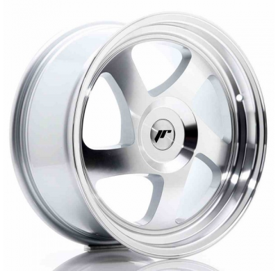 LLANTA JR Wheels JR15 17x8 ET35 Blank Silver Machined JAPAN RACING