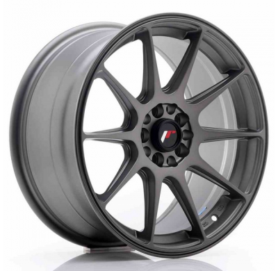 LLANTA JR Wheels JR11 17x8,25 ET35 5x112/114,3 Matt Gun Metal JAPAN RACING