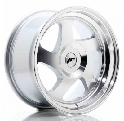 LLANTA JR Wheels JR15 16x8 ET25 Blank Silver Machined JAPAN RACING