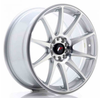 LLANTA JR Wheels JR11 18x8,5 ET30 5x114/120 Silver Machined JAPAN RACING