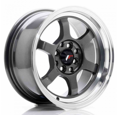 LLANTA JR Wheels JR12 15x7,5 ET26 4x100/108 Gun Metal JAPAN RACING