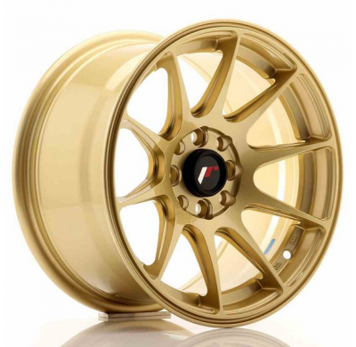 LLANTA JR Wheels JR11 15x8 ET25 4x100/108 Gold JAPAN RACING