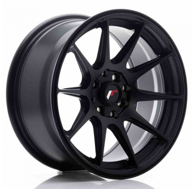 LLANTA JR Wheels JR11 16x8 ET25 4x100/114 Flat Black JAPAN RACING