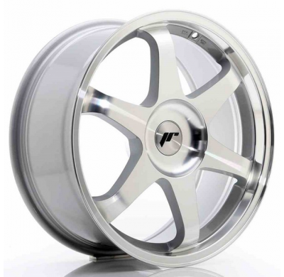 Llanta Jr Wheels Jr3 18x8 Et35-45 Blank Silver Machined Face Japan Racing