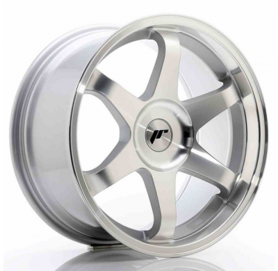 Llanta Jr Wheels Jr3 18x9 Et35-40 Blank Silver Machined Face Japan Racing