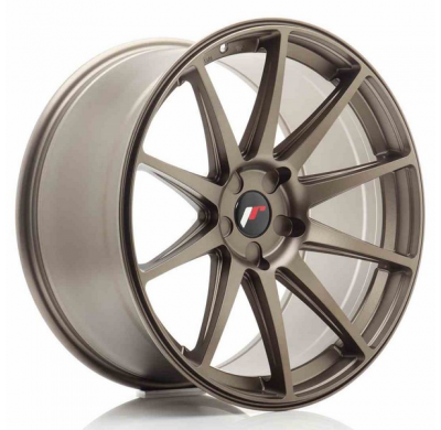 LLANTA JR Wheels JR11 20x10 ET20-40 5H Blank Matt Bronze JAPAN RACING