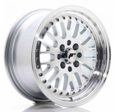 LLANTA JR Wheels JR10 15x7 ET30 4x100/108 Silver Machined Face JAPAN RACING