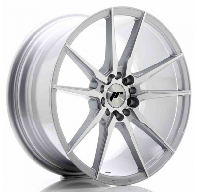 Llanta Jr Wheels Jr21 18x8,5 Et40 5x112/114 Silver Machined Japan Racing