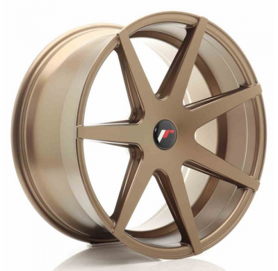 LLANTA JR Wheels JR20 20x10 ET20-40 5H Blank Matt Bronze JAPAN RACING