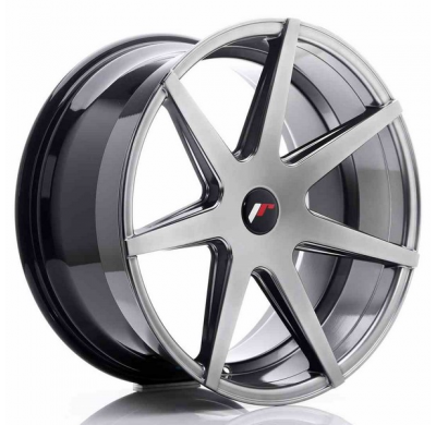 LLANTA JR Wheels JR20 20x10 ET20-40 5H Blank Hyper Black JAPAN RACING