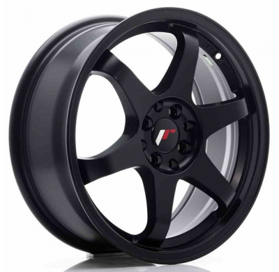 LLANTA JR Wheels JR3 17x7 ET40 5x108/112 Matt Black JAPAN RACING