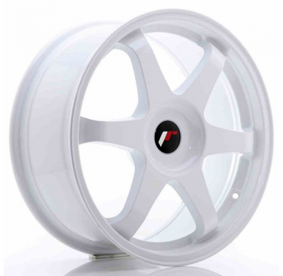 LLANTA JR Wheels JR3 18x8 ET35-45 BLANK White JAPAN RACING
