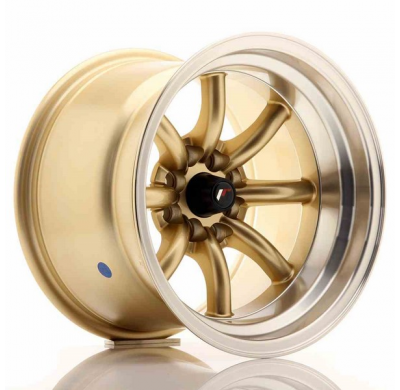 LLANTA JR Wheels JR19 15x10,5 ET-32 4x100/114 Gold JAPAN RACING
