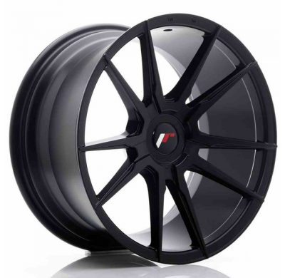 LLANTA JR Wheels JR21 18x9,5 ET20-40 BLANK Matt Black JAPAN RACING