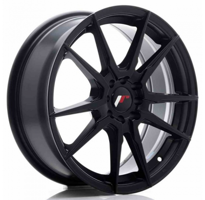 LLANTA JR Wheels JR21 17x7 ET25 4x100/108 Matt Black JAPAN RACING
