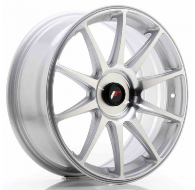 Llanta Jr Wheels Jr11 18x7,5 Et35-40 Blank Silver Machined Japan Racing