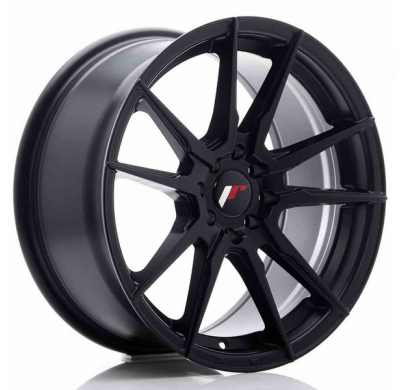 LLANTA JR Wheels JR21 17x8 ET35 5x108/112 Matt Black JAPAN RACING