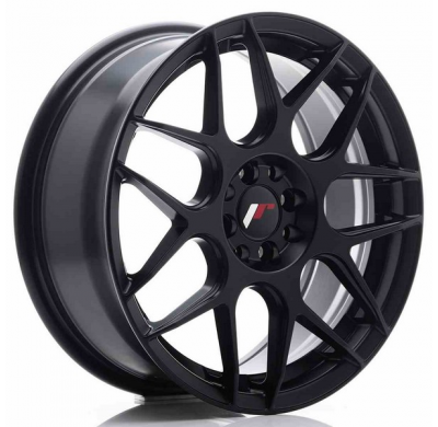 LLANTA JR Wheels JR18 17x7 ET40 4x100/114 Matt Black JAPAN RACING