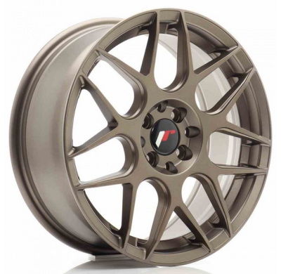 LLANTA JR Wheels JR18 17x7 ET40 4x100/114 Matt Bronze JAPAN RACING
