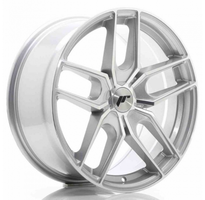 LLANTA JR Wheels JR25 18x8,5 ET20-40 5H BLANK Silver Machined Face JAPAN RACING