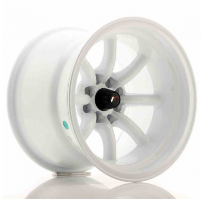 LLANTA JR Wheels JR19 15x10,5 ET-32 4x100/114 White JAPAN RACING