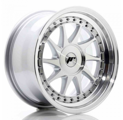 LLANTA JR Wheels JR26 16x8 ET10-30 BLANK Silver Machined Face JAPAN RACING
