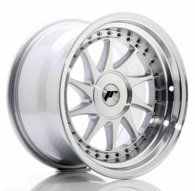 LLANTA JR Wheels JR26 16x9 ET0-25 BLANK Silver Machined Face JAPAN RACING