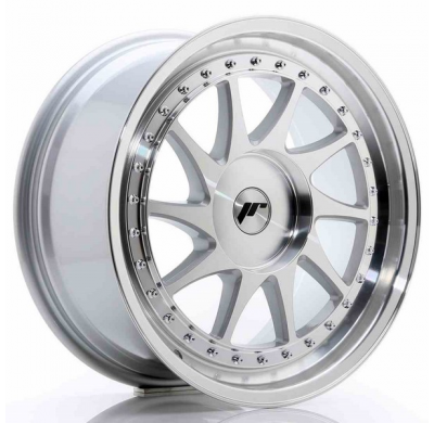 LLANTA JR Wheels JR26 18x8,5 ET35-40 BLANK Silver Machined Face JAPAN RACING