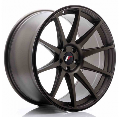 LLANTA JR Wheels JR11 20x10 ET40 5x112 Matt Bronze JAPAN RACING