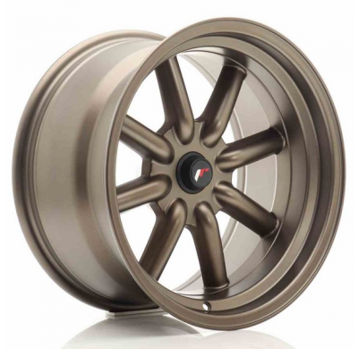 LLANTA JR Wheels JR19 17x9 ET-25-(-10) BLANK Matt Bronze JAPAN RACING