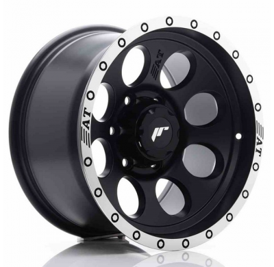LLANTA JR Wheels JRX4 16x9 ET0 6x139.7 Matt Black w/Machined Lip JAPAN RACING