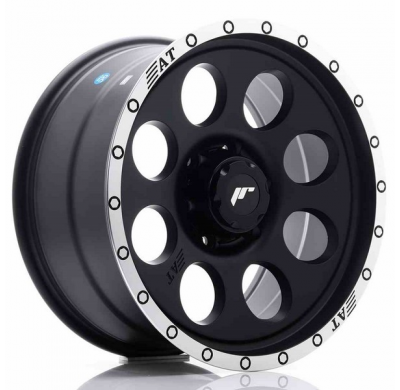 LLANTA JR Wheels JRX4 18x9 ET20 6x139.7 Matt Black w/Machined Lip JAPAN RACING