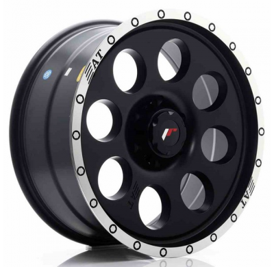 LLANTA JR Wheels JRX4 20x9 ET20 6x139.7 Matt Black w/Machined Lip JAPAN RACING